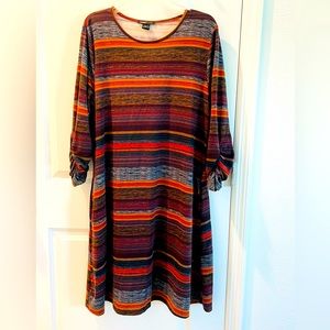Cotton stripped dress